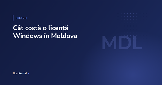 Comparație între oferte de licențe Windows și ce influențează prețul, ghid licente.md