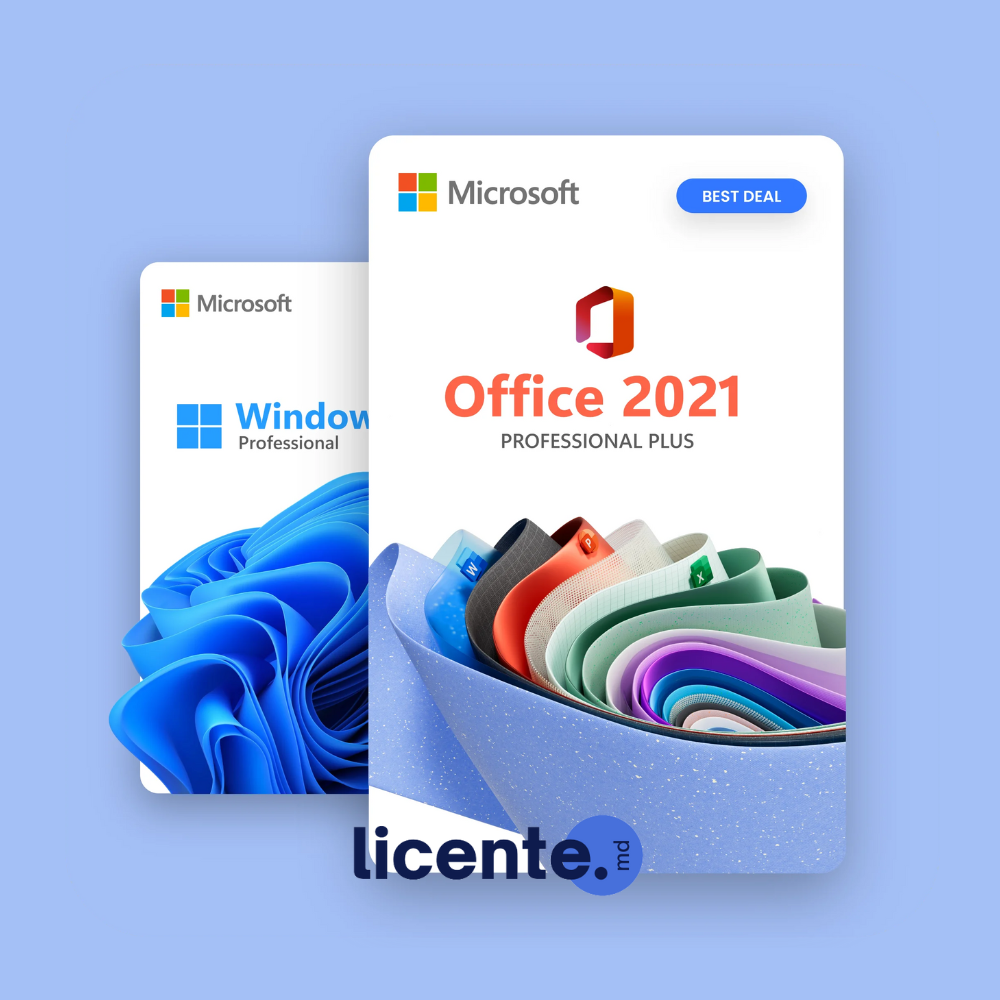 Licenta Windows 11 Pro + Office 2021 Pro Plus