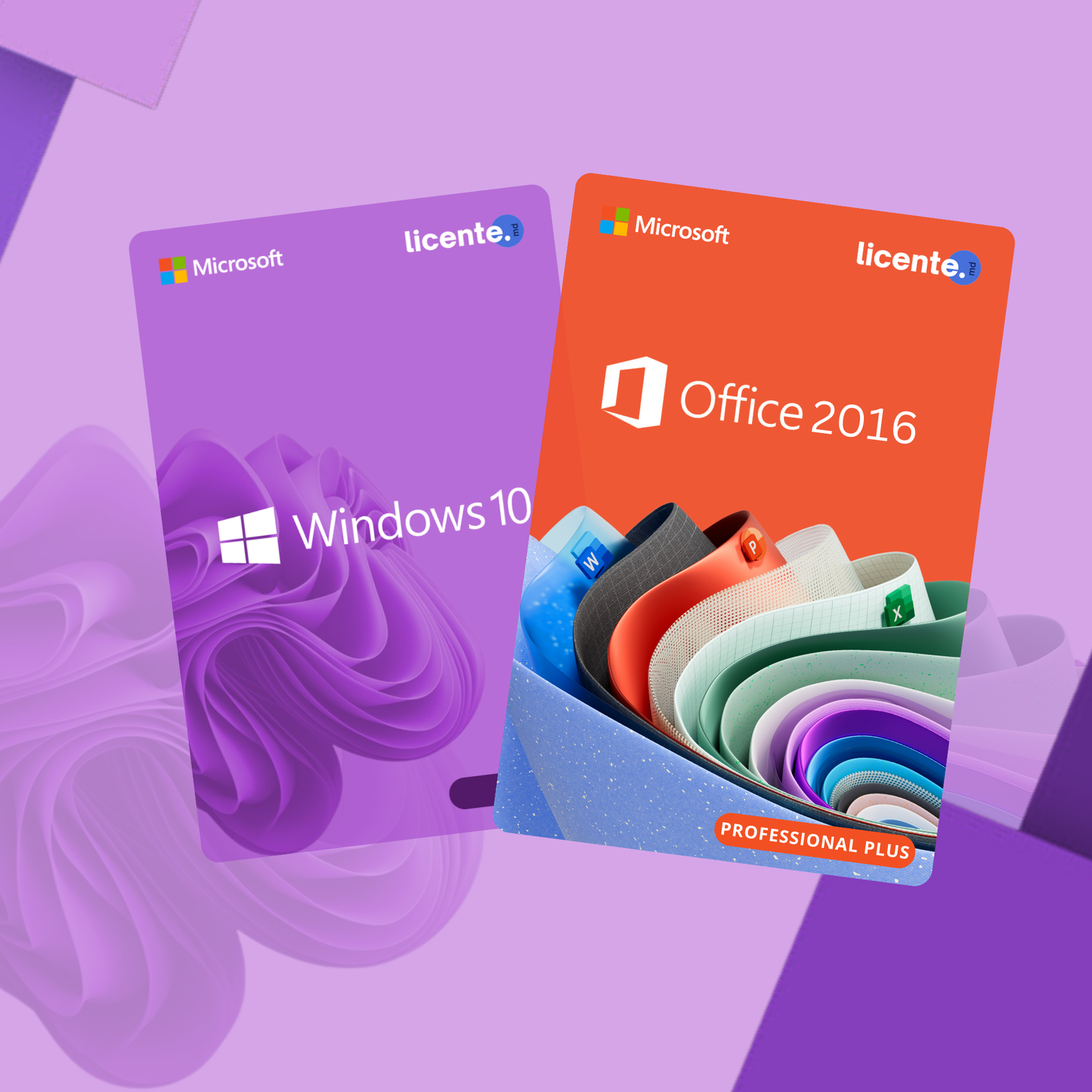 Licenta Windows 10 Pro + Licenta Office 2016 Pro Plus