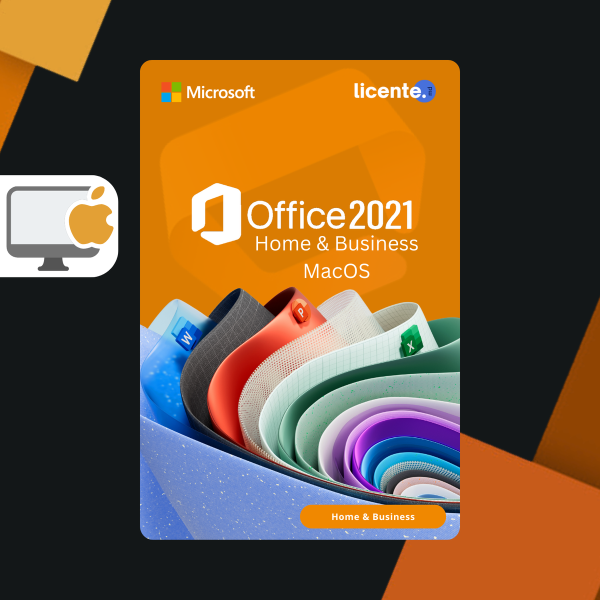 Licență Microsoft Office 2021 Home & Business pentru Mac